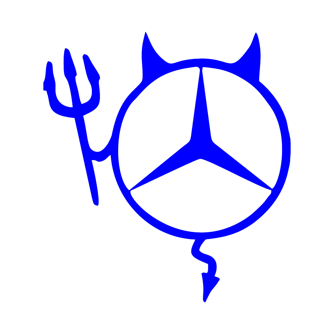 Sticker - MERCEDES DEVIL 2