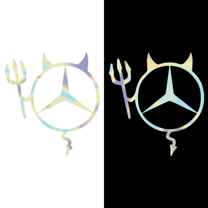 Sticker - MERCEDES DEVIL 2