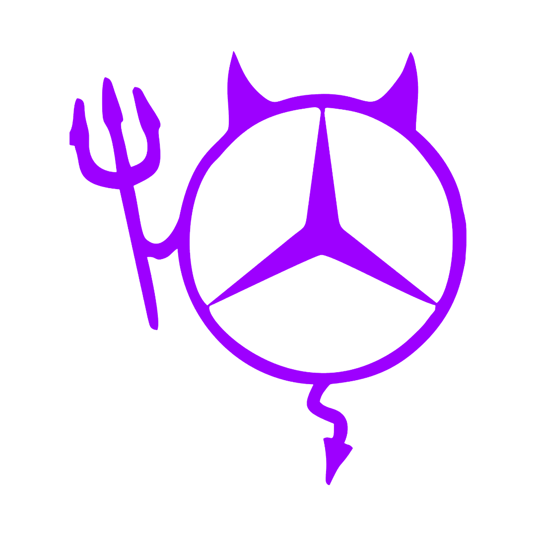 Sticker - MERCEDES DEVIL 2