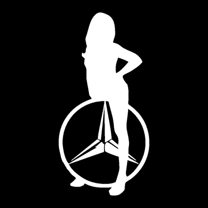 Sticker - MERCEDES GIRL 3
