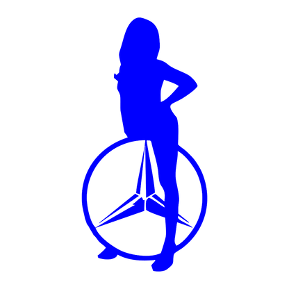 Sticker - MERCEDES GIRL 3