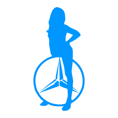 Sticker - MERCEDES GIRL 3