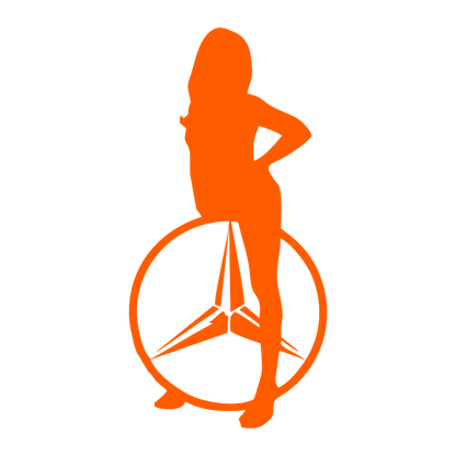 Sticker - MERCEDES GIRL 3