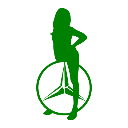 Sticker - MERCEDES GIRL 3