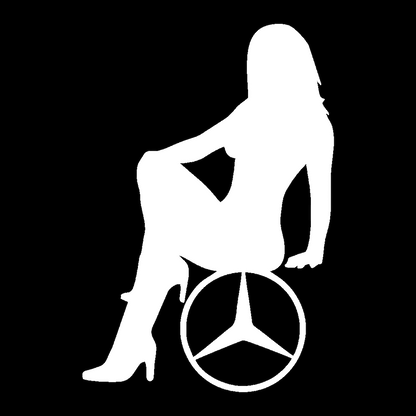 Sticker - MERCEDES GIRL 4