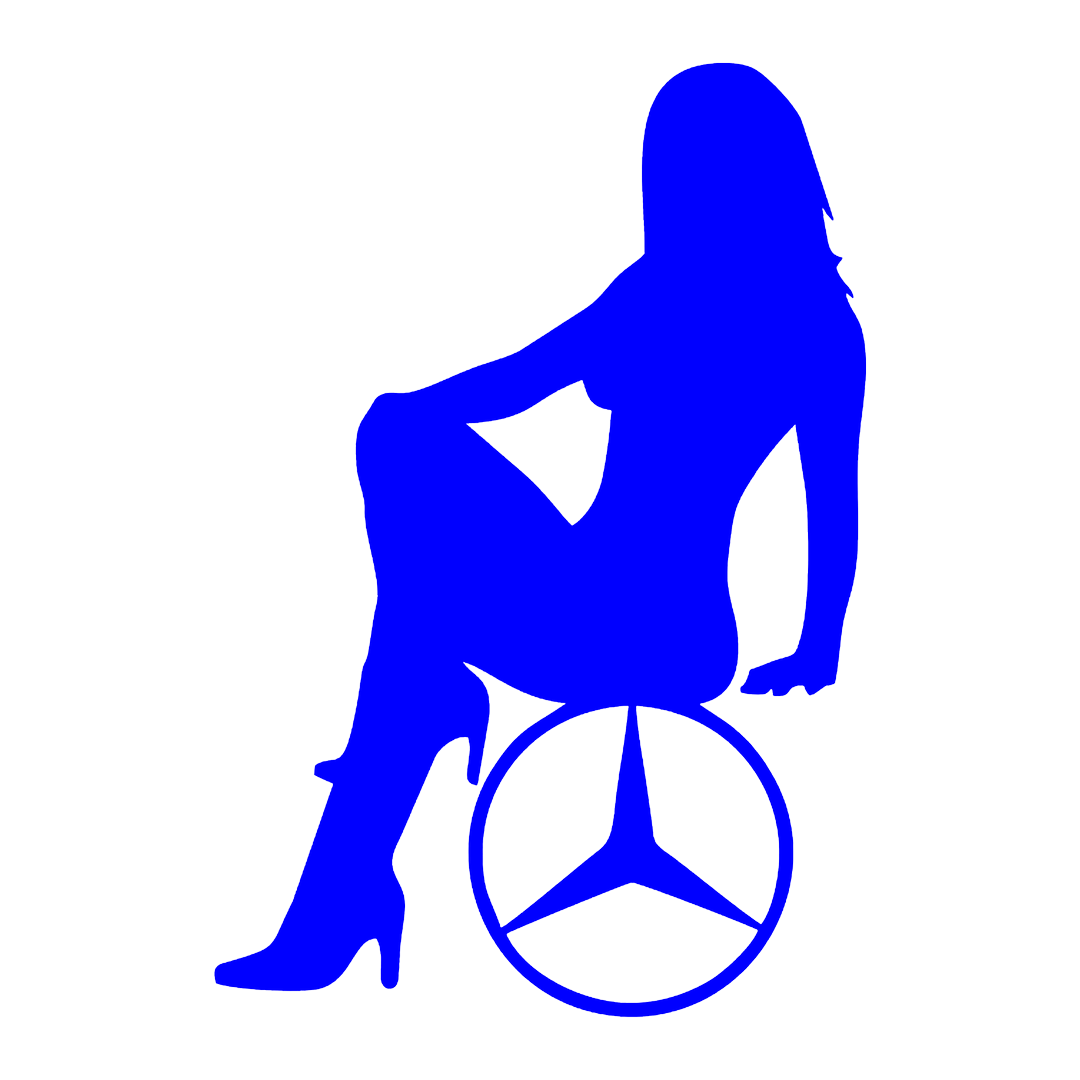 Sticker - MERCEDES GIRL 4