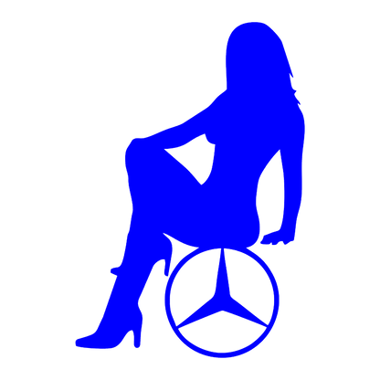 Sticker - MERCEDES GIRL 4