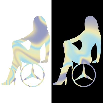 Sticker - MERCEDES GIRL 4