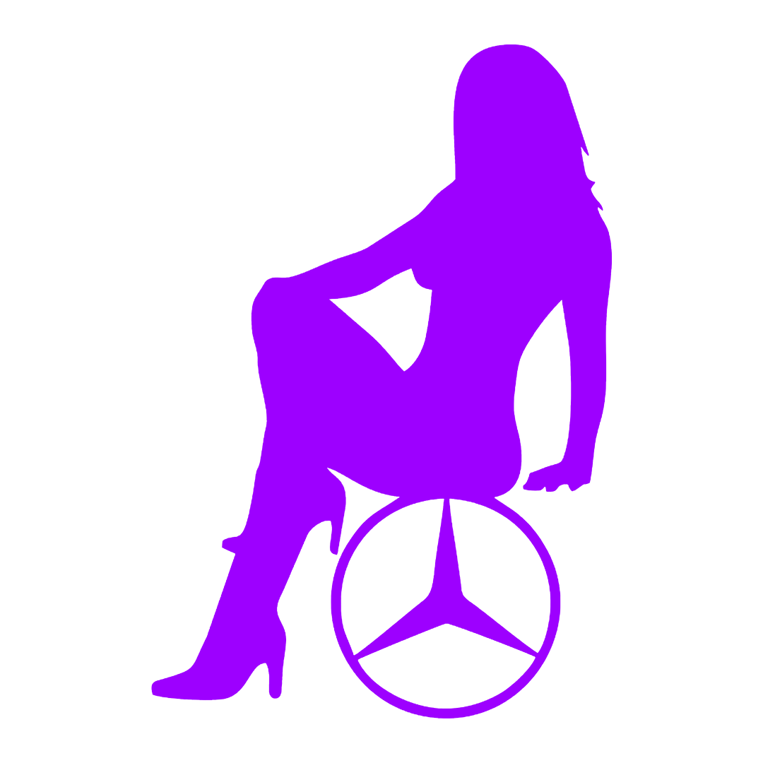 Sticker - MERCEDES GIRL 4