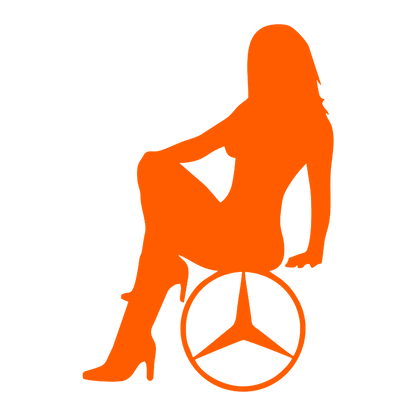 Sticker - MERCEDES GIRL 4