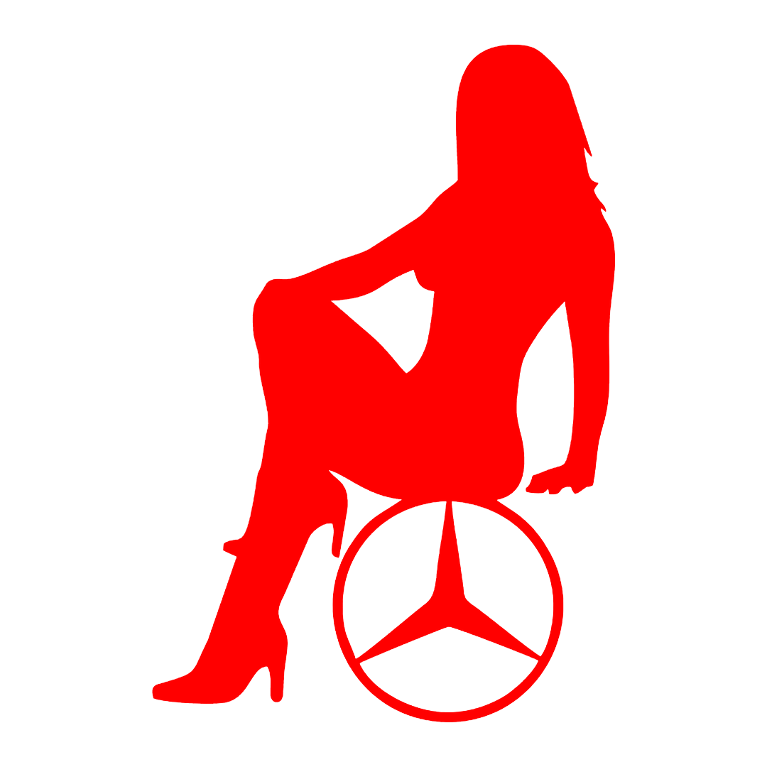 Sticker - MERCEDES GIRL 4