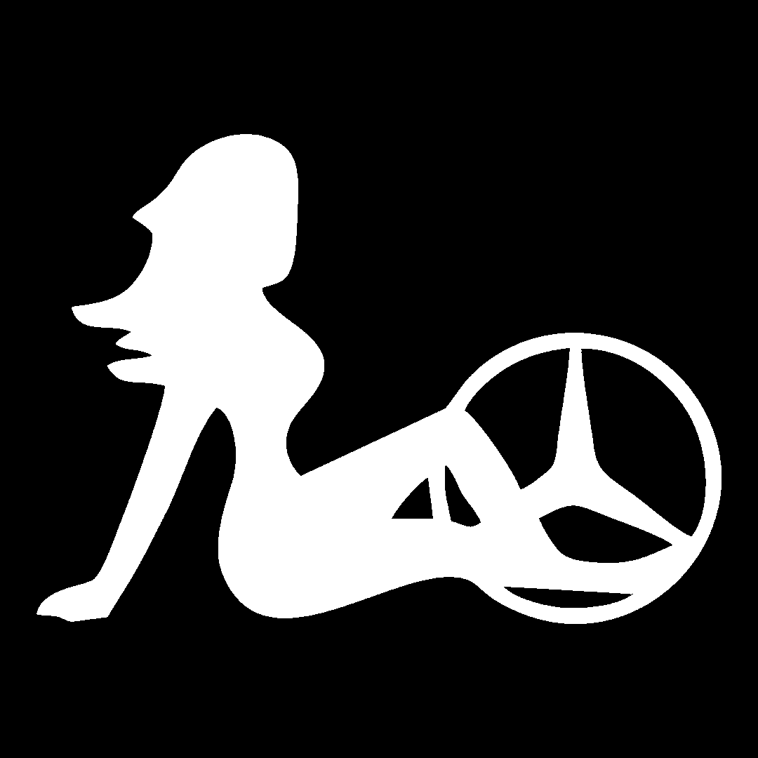 Sticker - MERCEDES GIRL 5