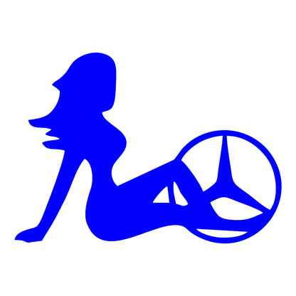 Sticker - MERCEDES GIRL 5