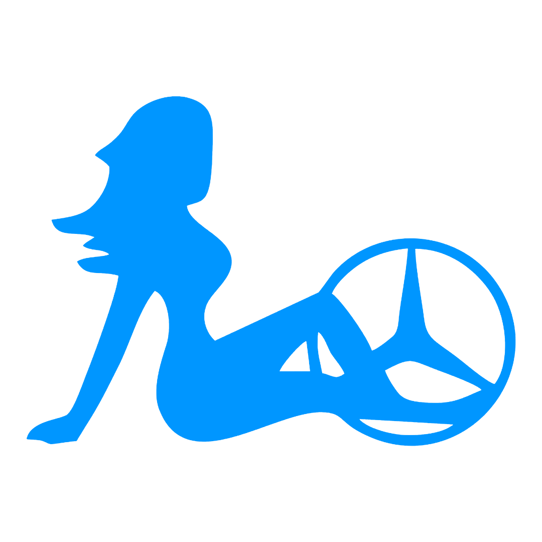 Sticker - MERCEDES GIRL 5
