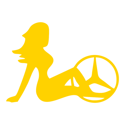 Sticker - MERCEDES GIRL 5