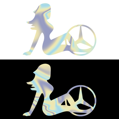 Sticker - MERCEDES GIRL 5