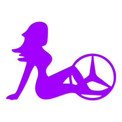Sticker - MERCEDES GIRL 5
