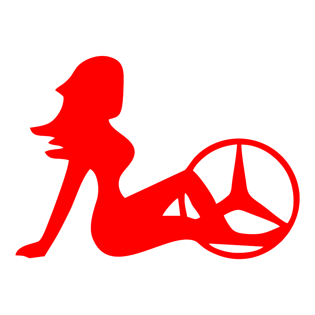 Sticker - MERCEDES GIRL 5