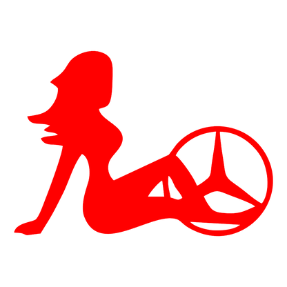 Sticker - MERCEDES GIRL 5