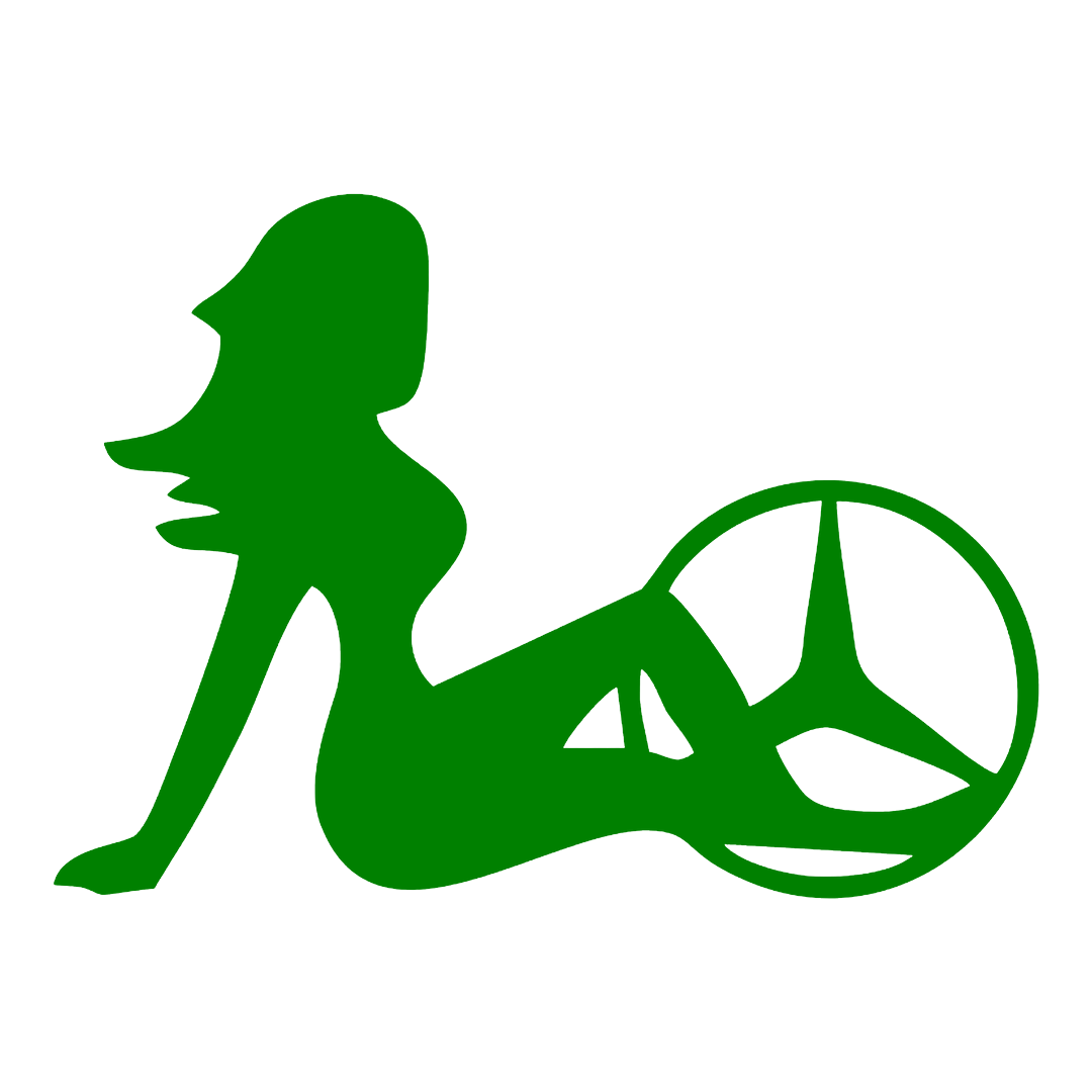 Sticker - MERCEDES GIRL 5