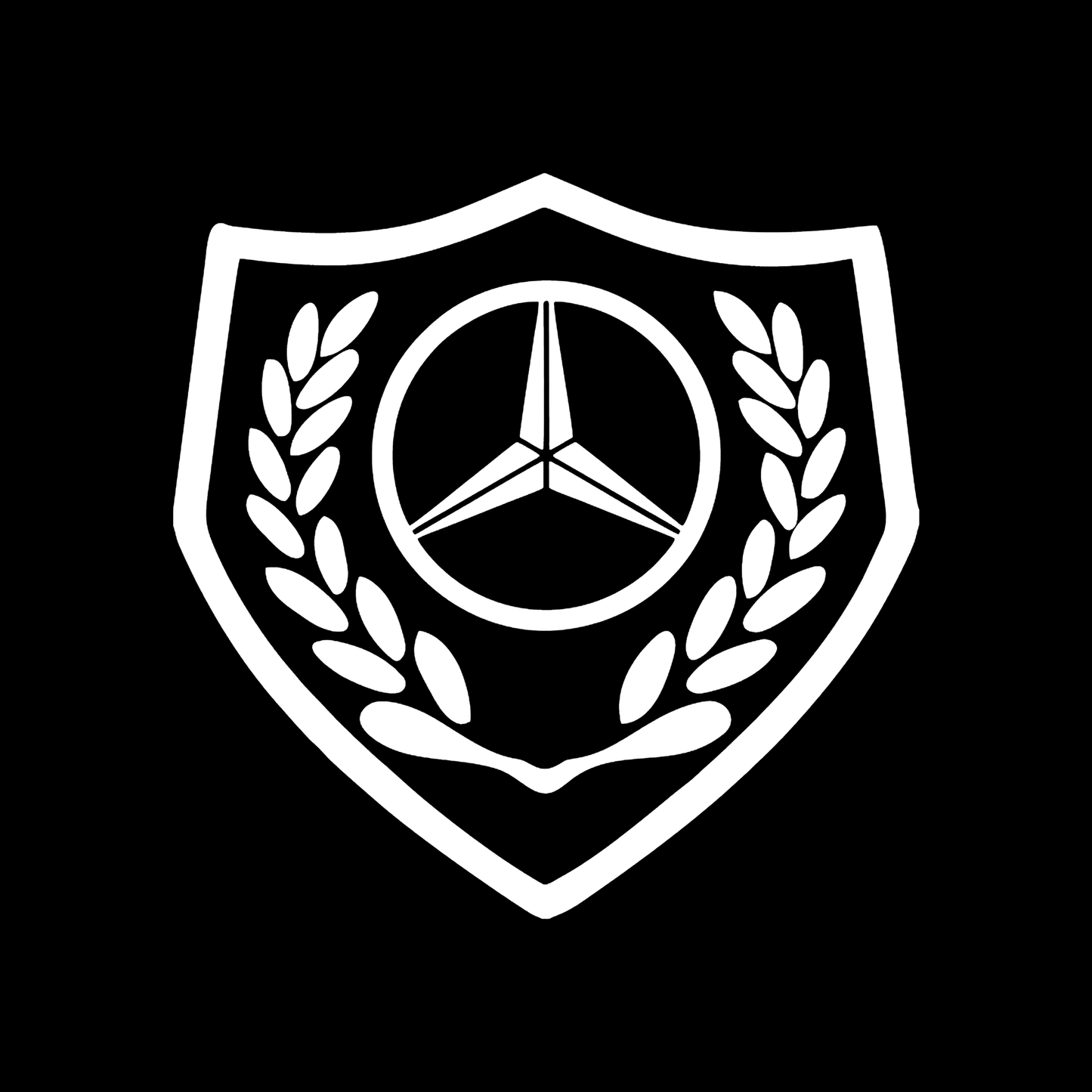 Sticker - MERCEDES LOGO 6