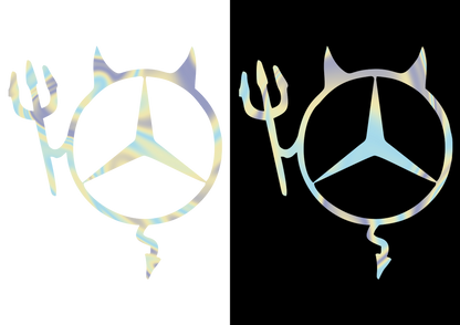 Sticker - MERCEDES DEVIL 2