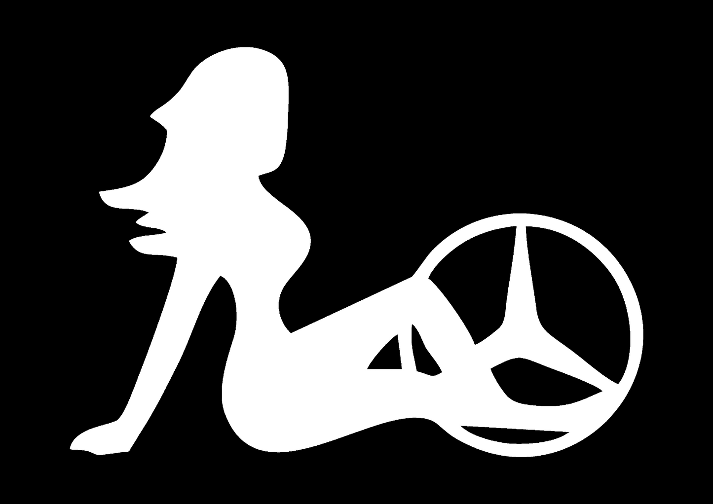 Sticker - MERCEDES GIRL 5