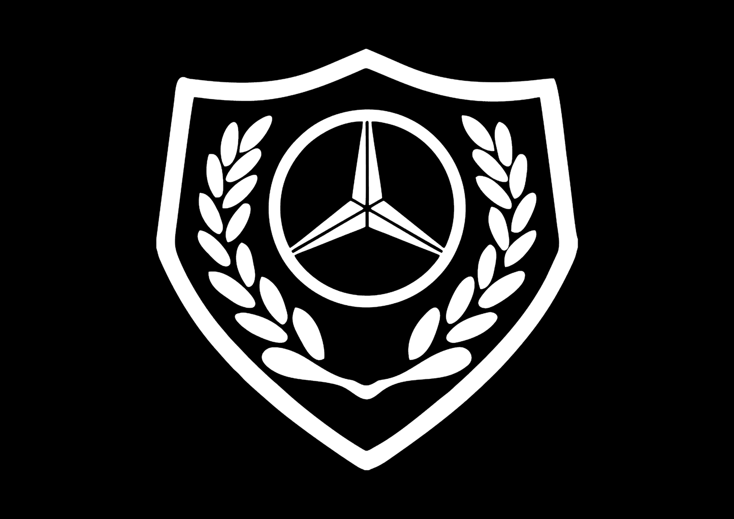 Sticker - MERCEDES LOGO 6