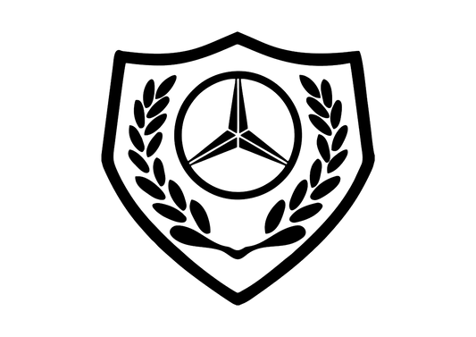 Sticker - MERCEDES LOGO 6