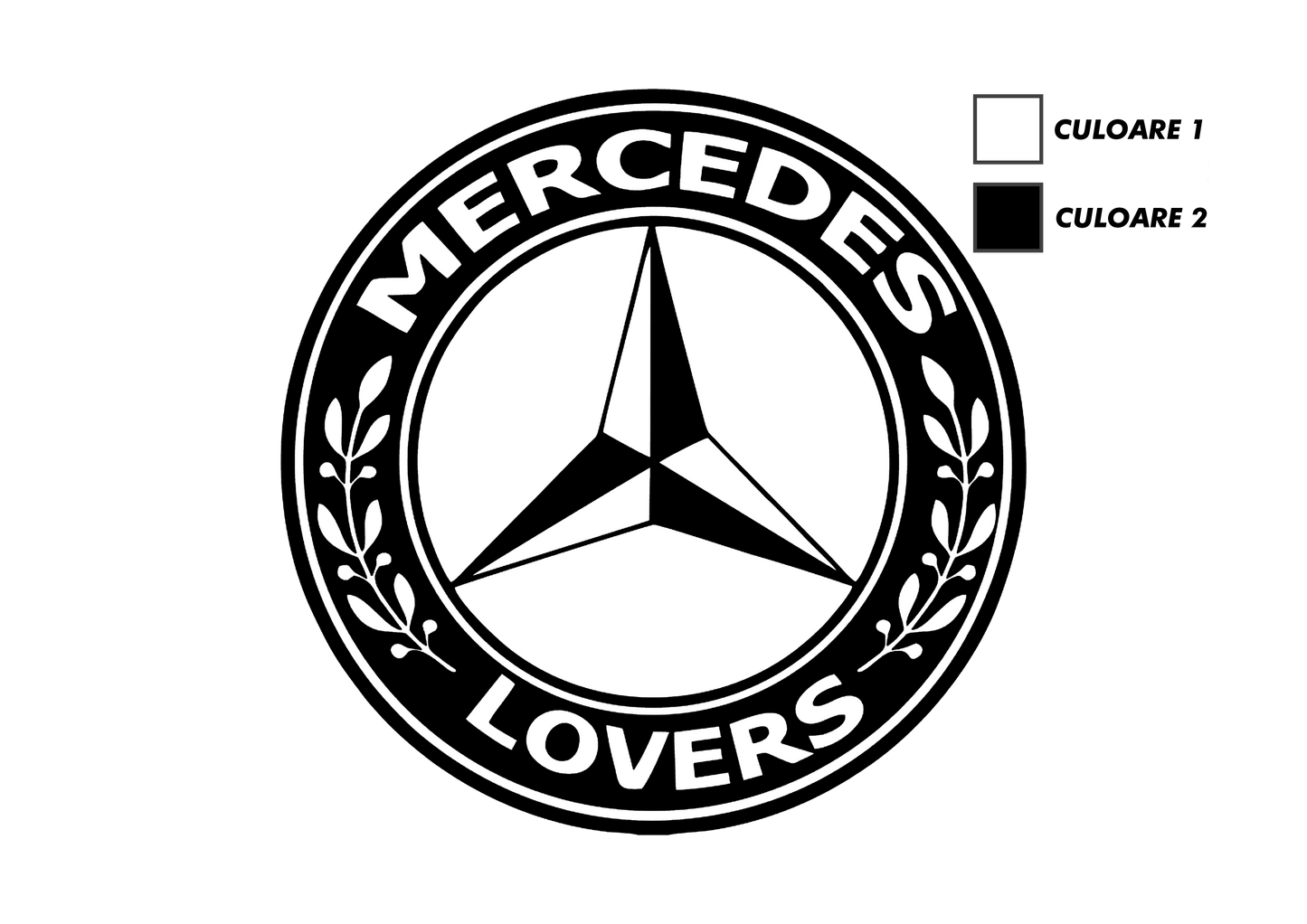 Sticker - MERCEDES LOVERS