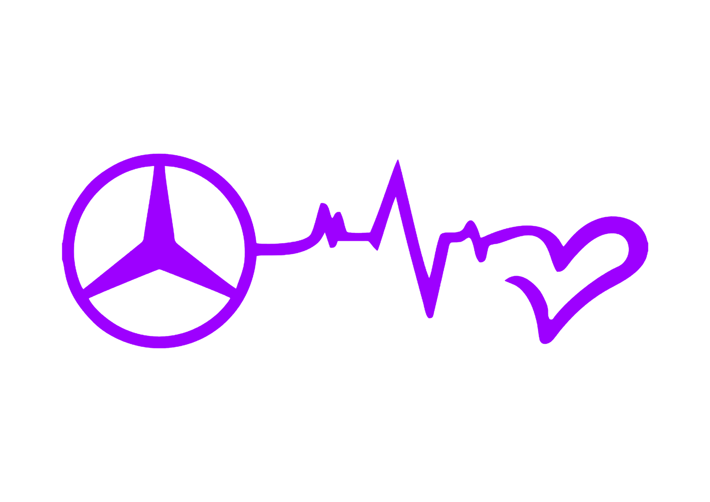 Sticker - MERCEDES PULSE