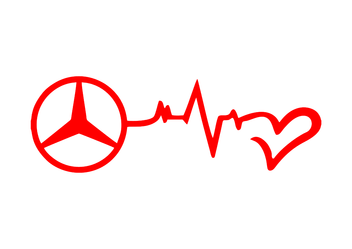 Sticker - MERCEDES PULSE