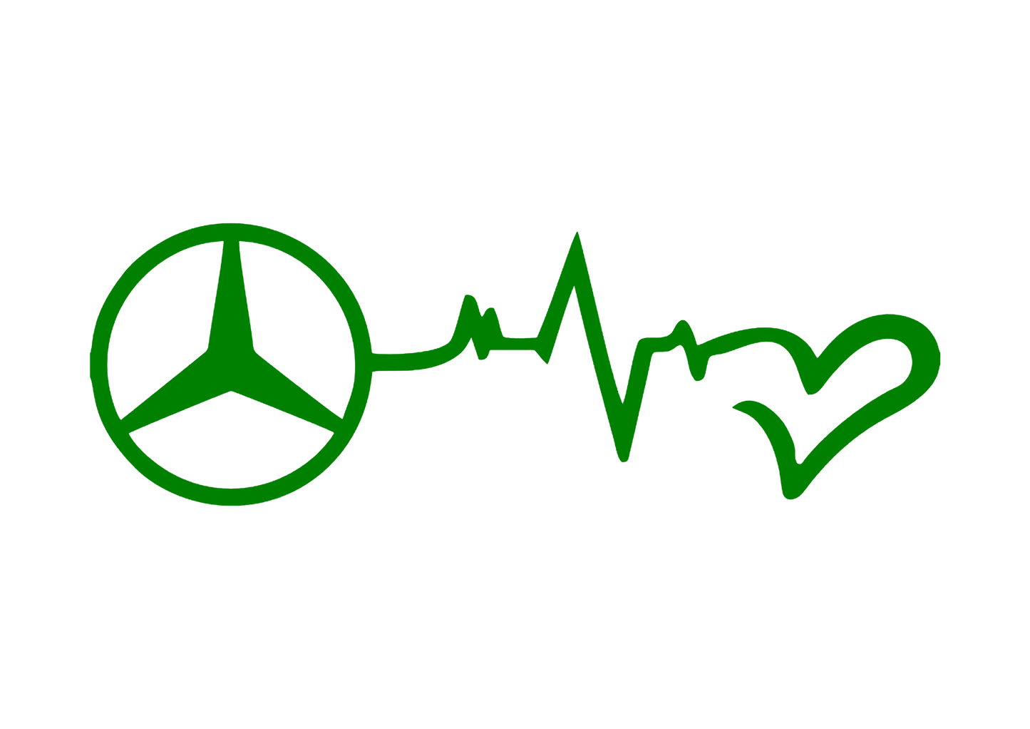 Sticker - MERCEDES PULSE