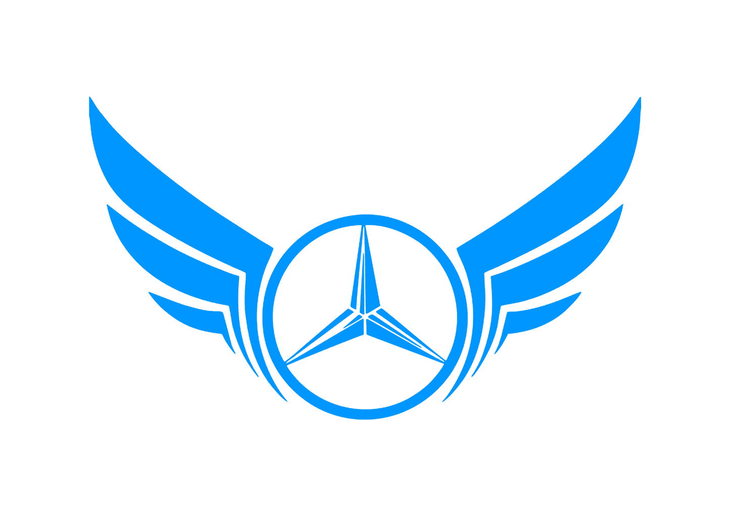 Sticker - MERCEDES WINGS