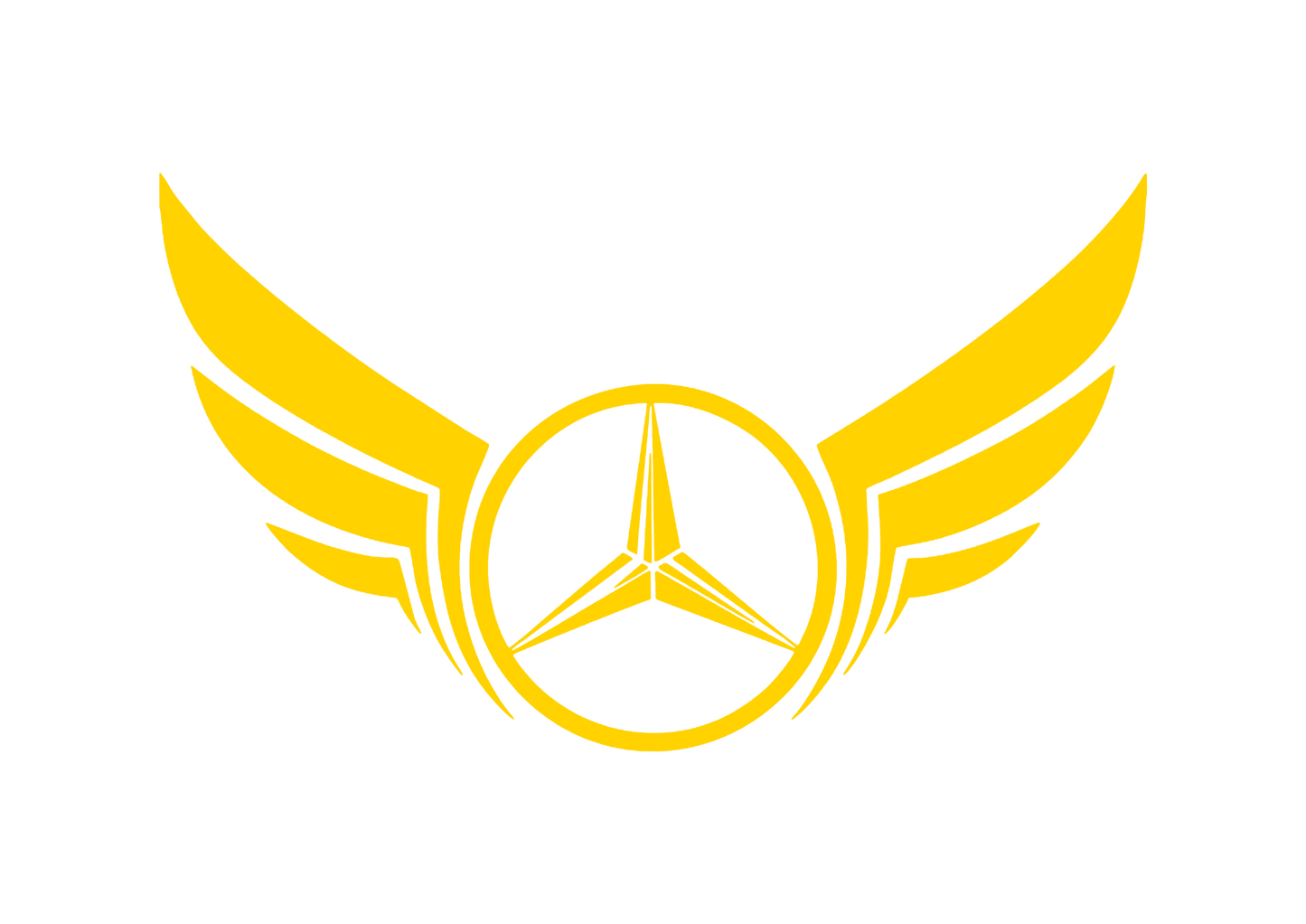Sticker - MERCEDES WINGS