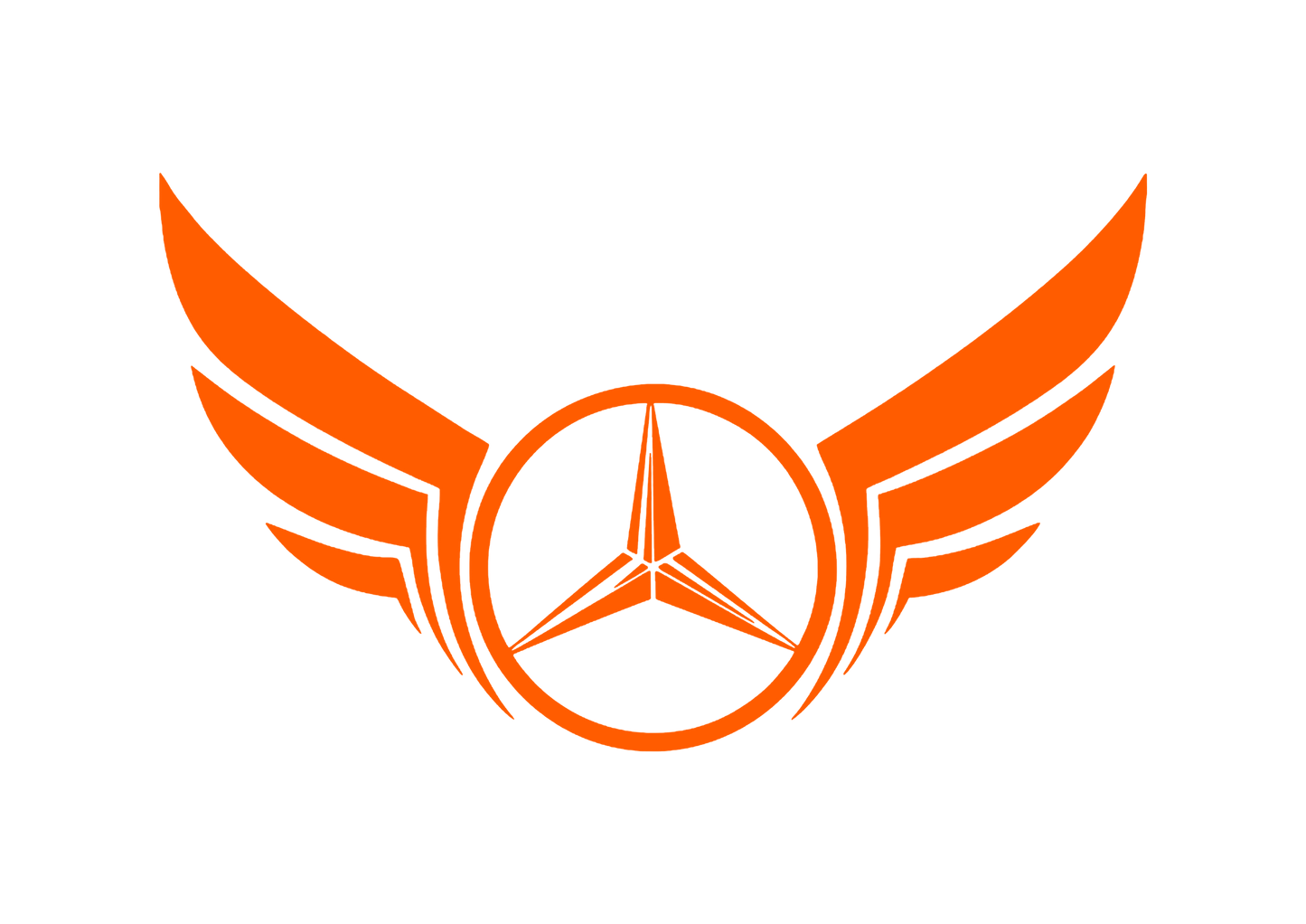 Sticker - MERCEDES WINGS