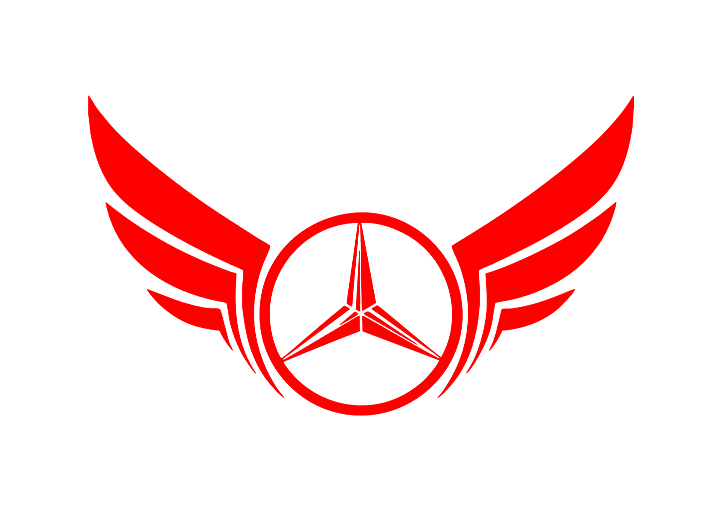 Sticker - MERCEDES WINGS