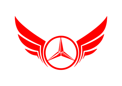 Sticker - MERCEDES WINGS