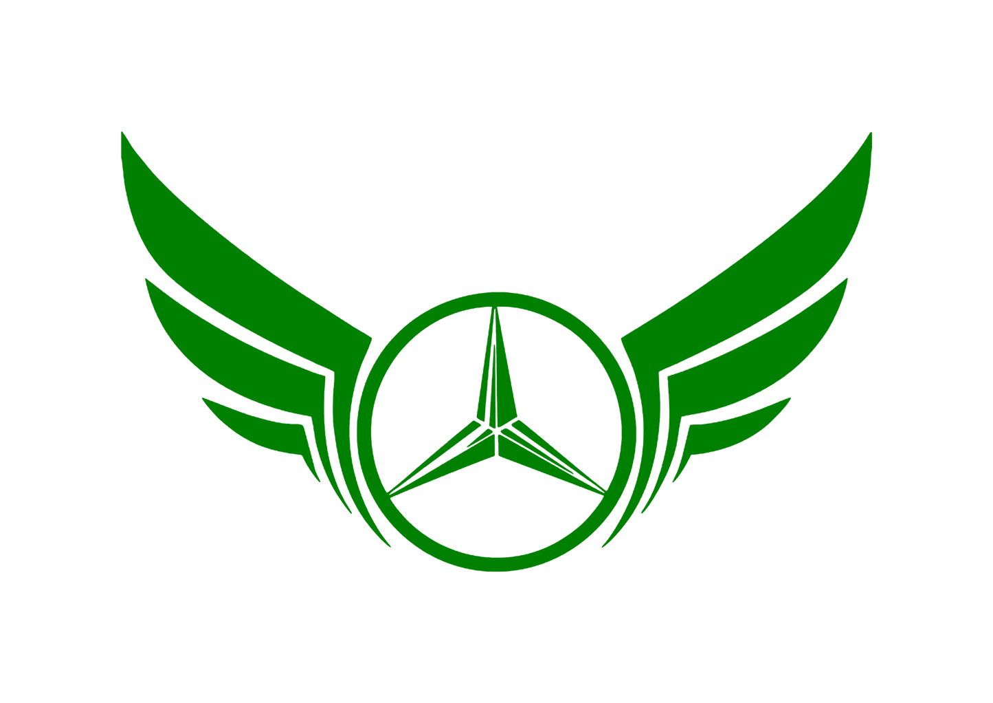 Sticker - MERCEDES WINGS