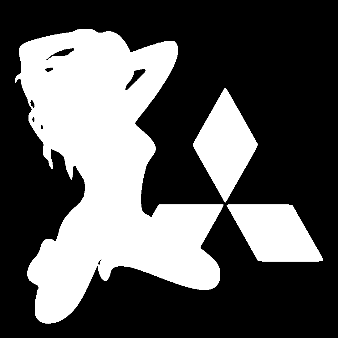 Sticker - MITSUBISHI GIRL