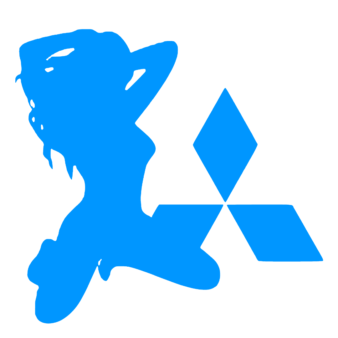 Sticker - MITSUBISHI GIRL