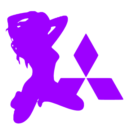 Sticker - MITSUBISHI GIRL