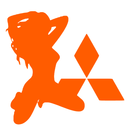 Sticker - MITSUBISHI GIRL