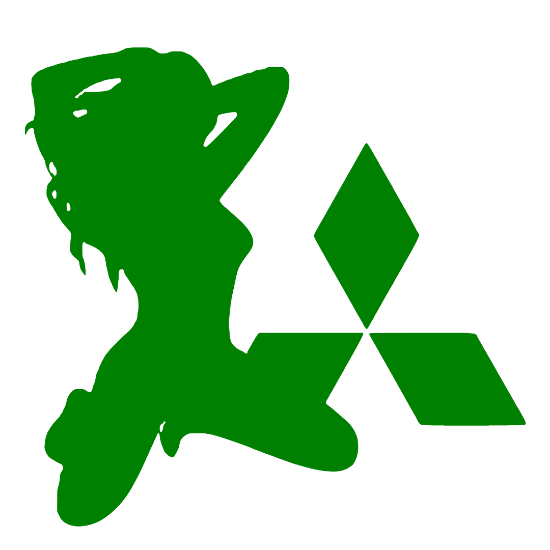 Sticker - MITSUBISHI GIRL