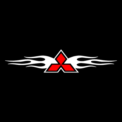 Sticker - MITSUBISHI FLAMES