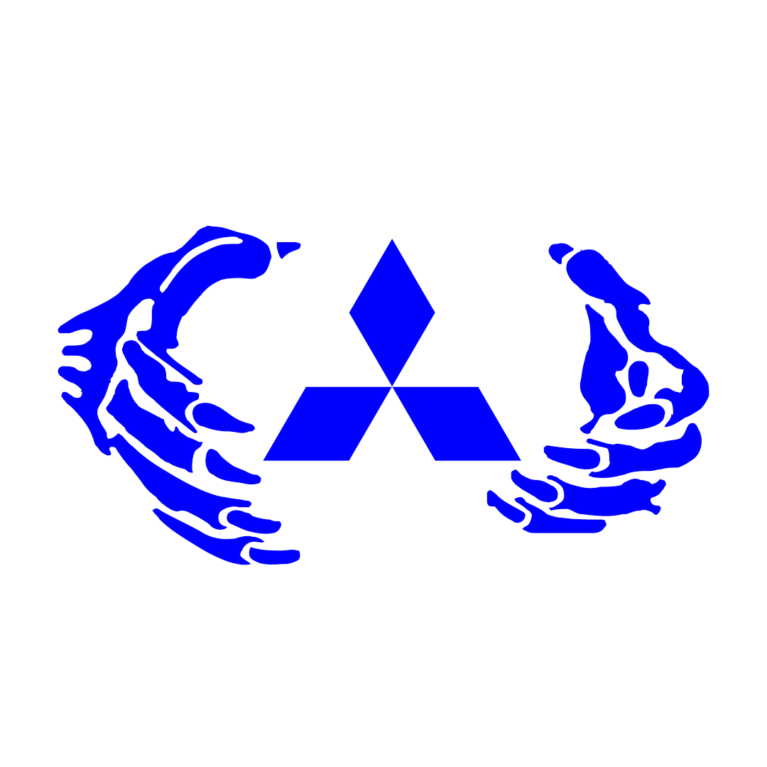Sticker - MITSUBISHI CLAWS