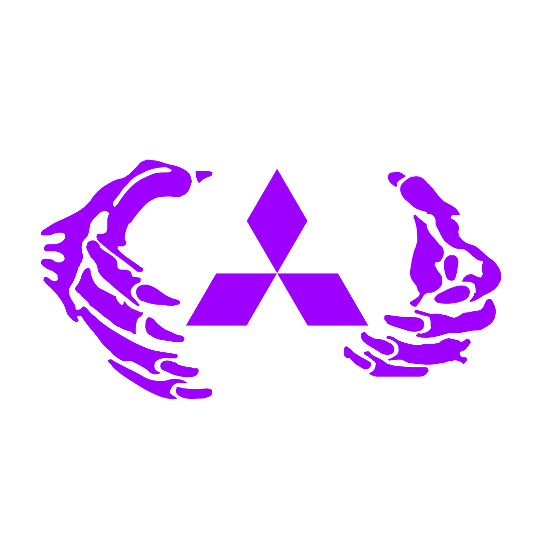 Sticker - MITSUBISHI CLAWS