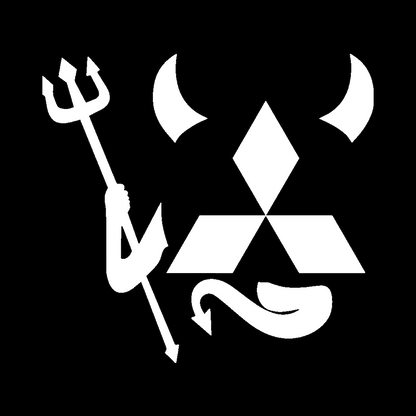 Sticker - MITSUBISHI DEVIL
