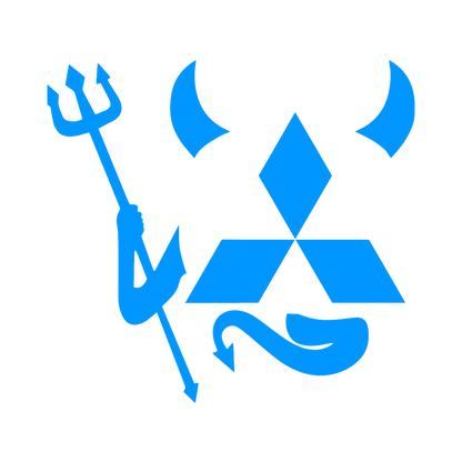 Sticker - MITSUBISHI DEVIL