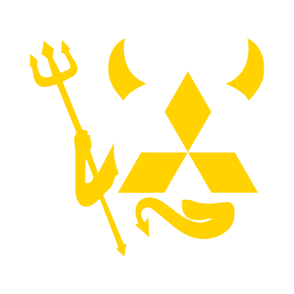 Sticker - MITSUBISHI DEVIL